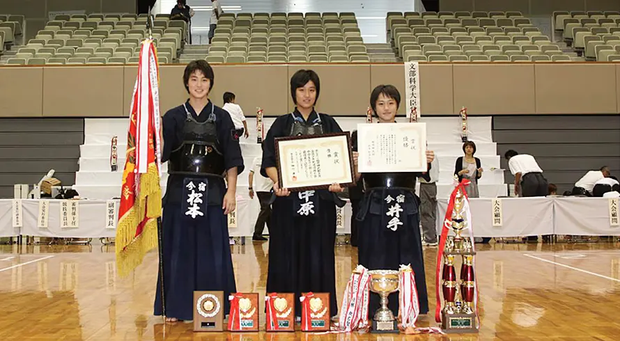 中学生女子の部優勝 今宿少年剣道部(福岡)