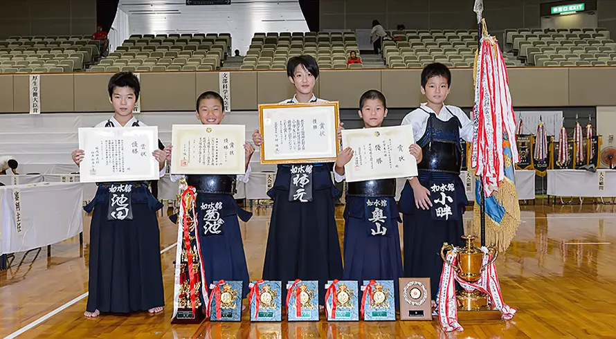 小学生の部優勝 如水館A(福岡)