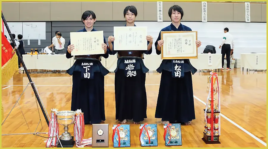 中学生女子の部優勝 島原剣心館A(長崎)