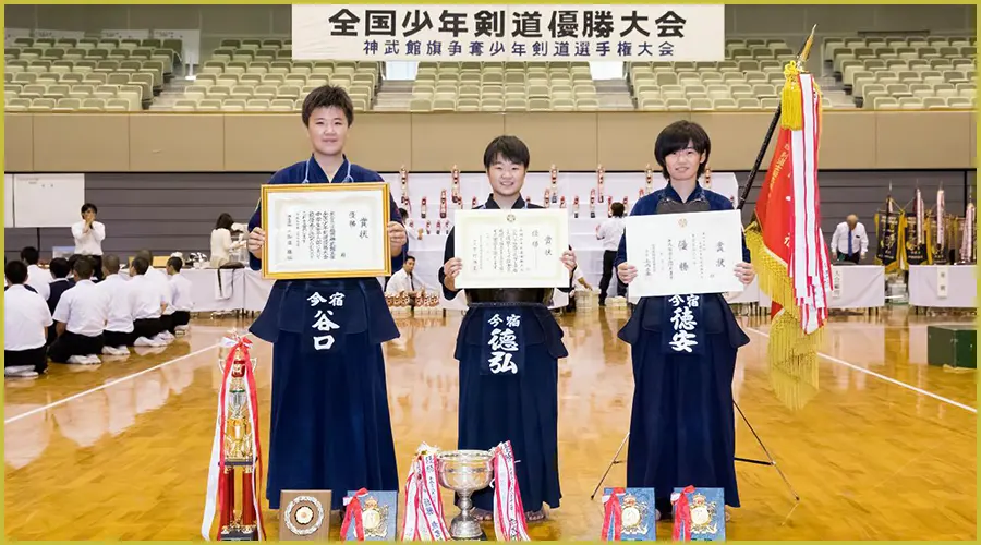 中学生女子の部優勝 今宿少年剣道部(福岡)